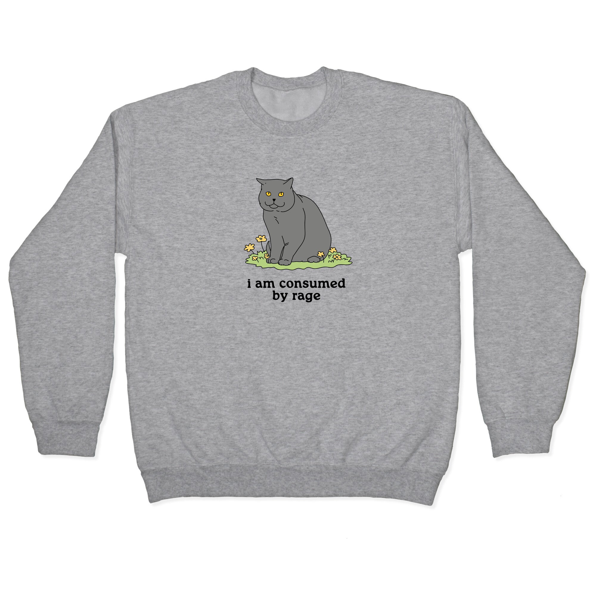 Consumed By Rage Crewneck - Adult & Kids T-Shirts, Sweatshirts & Hoodies apparel design preview 1