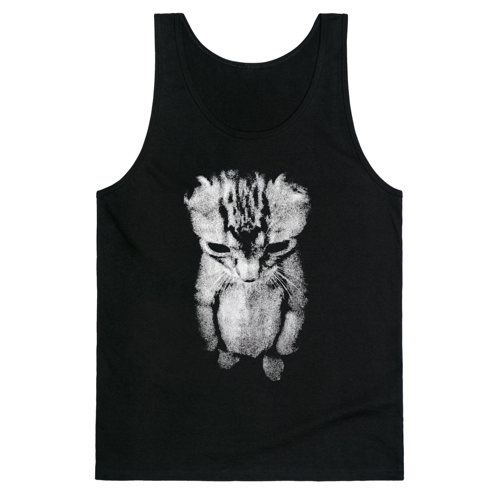 Sad Little Cat Tank Top - Adult & Kids T-Shirts, Sweatshirts & Hoodies apparel design preview 1