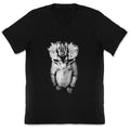 Sad Little Cat V-Neck - Adult & Kids T-Shirts, Sweatshirts & Hoodies apparel design preview 1