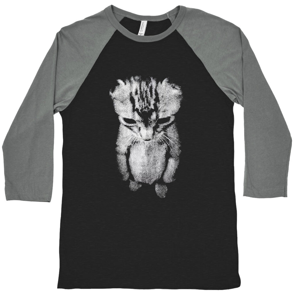 Sad Little Cat Baseball - Adult & Kids T-Shirts, Sweatshirts & Hoodies apparel design preview 1