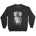 Sad Little Cat Crewneck - Adult & Kids T-Shirts, Sweatshirts & Hoodies apparel design preview 1
