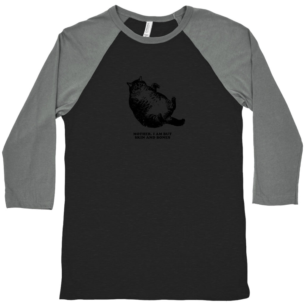 I Am But Skin And Bones Baseball - Adult & Kids T-Shirts, Sweatshirts & Hoodies apparel design preview 1