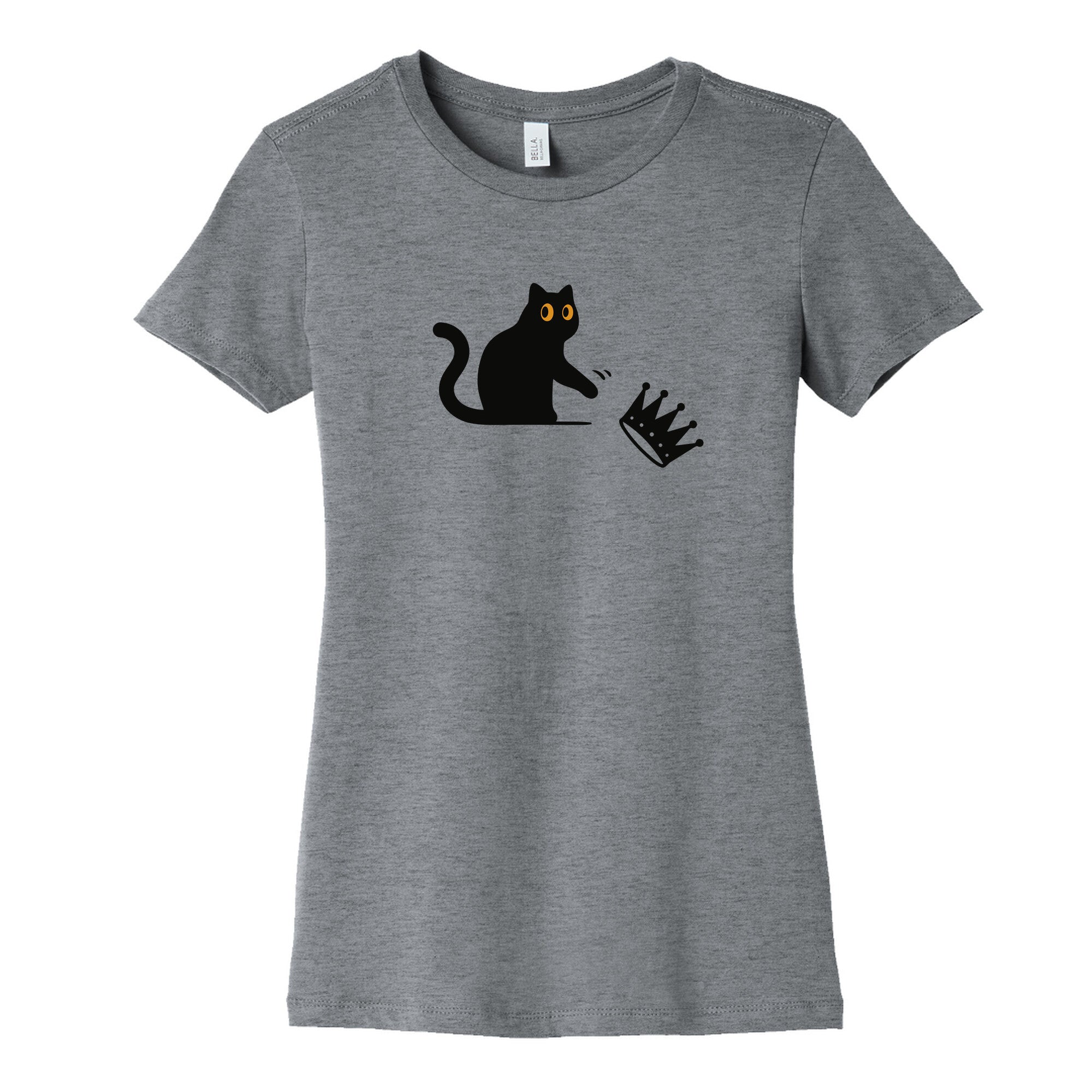 No Kings Cat Womens Cotton - Adult & Kids T-Shirts, Sweatshirts & Hoodies apparel design preview 1