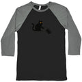 No Kings Cat Baseball - Adult & Kids T-Shirts, Sweatshirts & Hoodies apparel design preview 1
