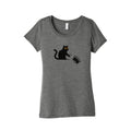 No Kings Cat Womens Triblend - Adult & Kids T-Shirts, Sweatshirts & Hoodies apparel design preview 1