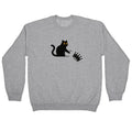 No Kings Cat Crewneck - Adult & Kids T-Shirts, Sweatshirts & Hoodies apparel design preview 1