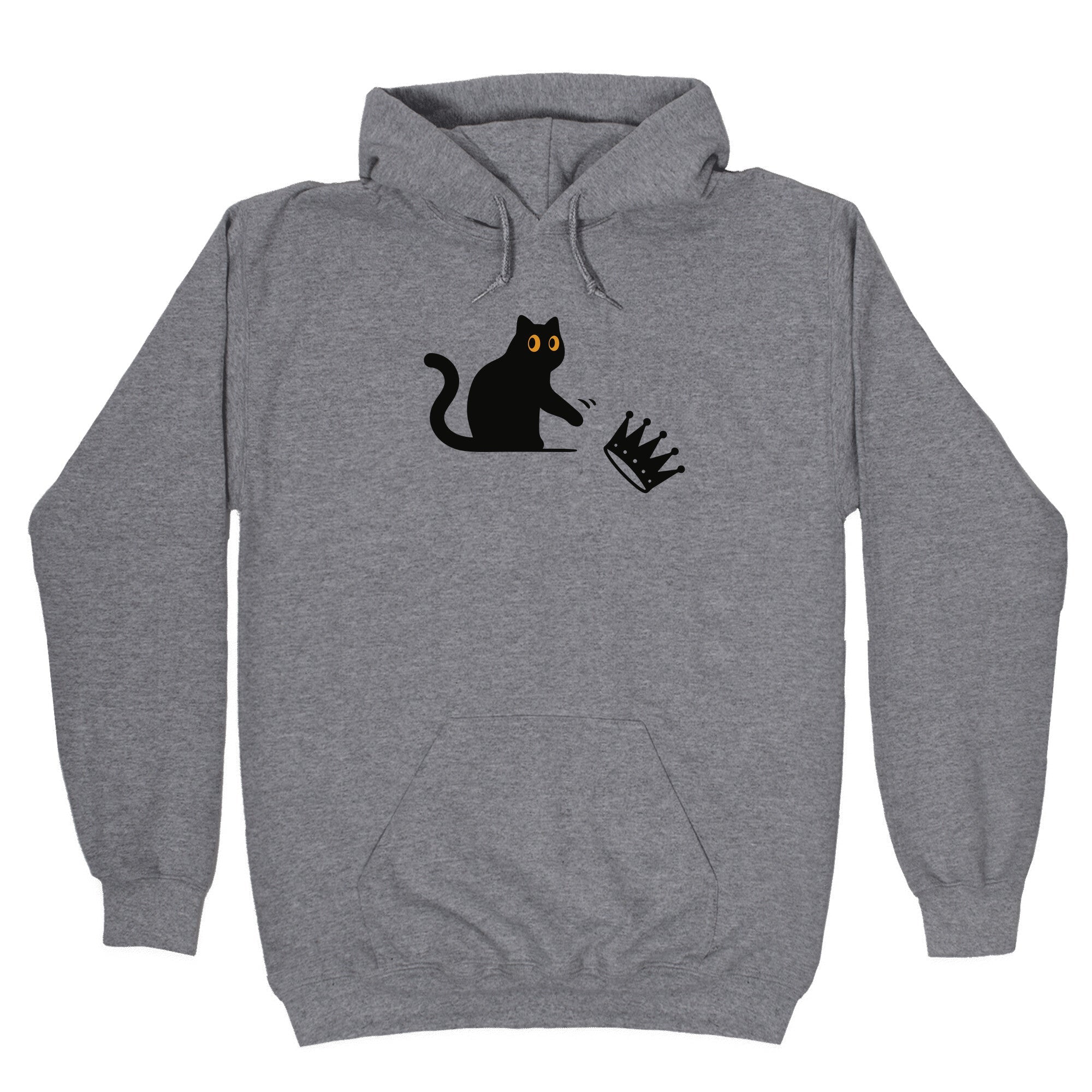 No Kings Cat - Adult & Kids T-Shirts, Sweatshirts & Hoodies apparel design preview 1