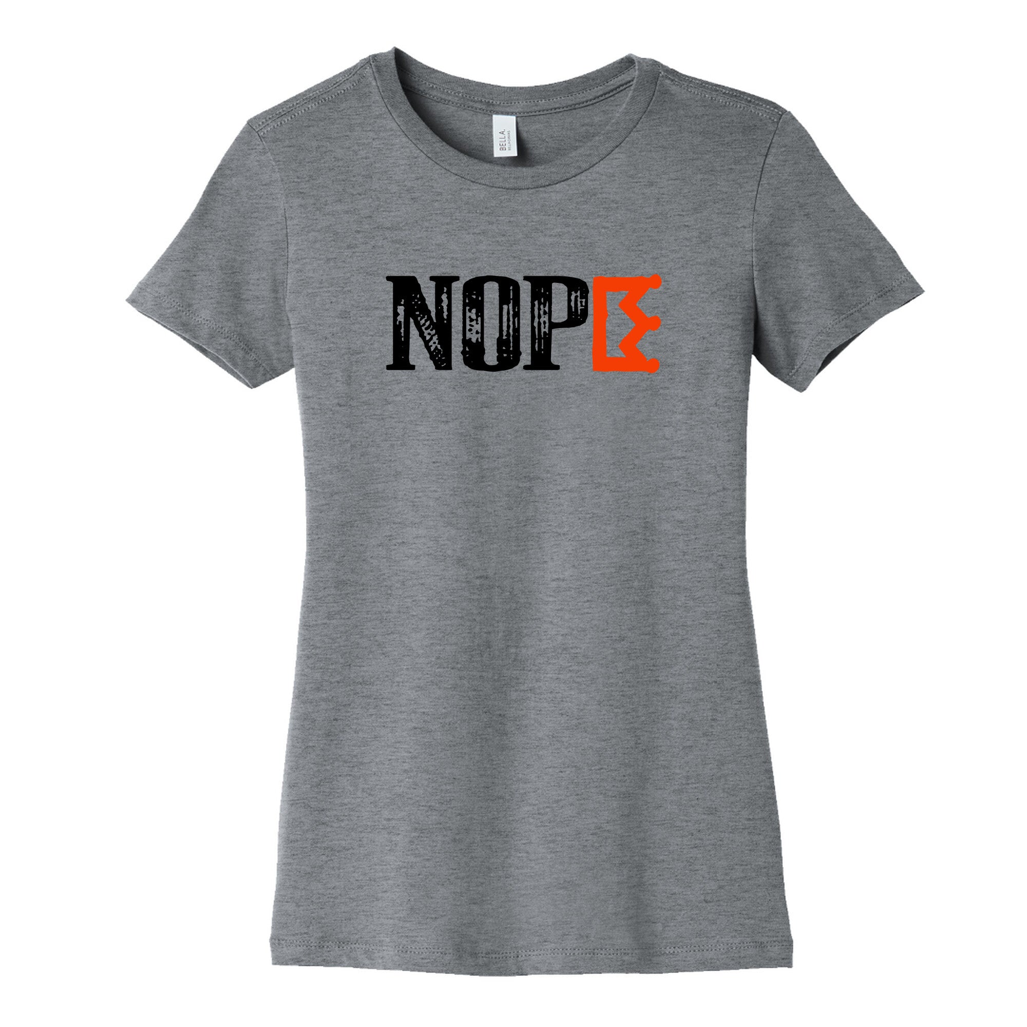 No Kings NOPE Womens Cotton - Adult & Kids T-Shirts, Sweatshirts & Hoodies apparel design preview 1