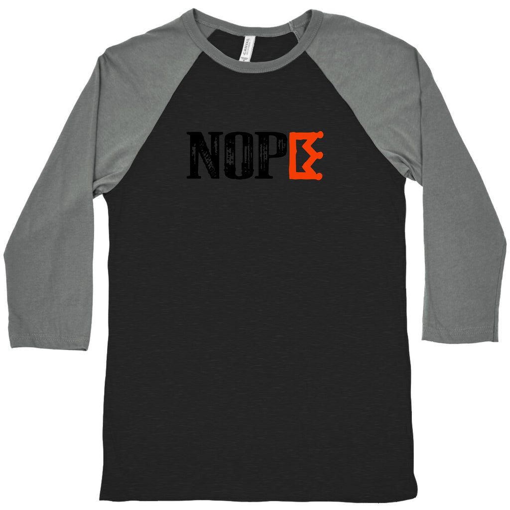 No Kings NOPE Baseball - Adult & Kids T-Shirts, Sweatshirts & Hoodies apparel design preview 1
