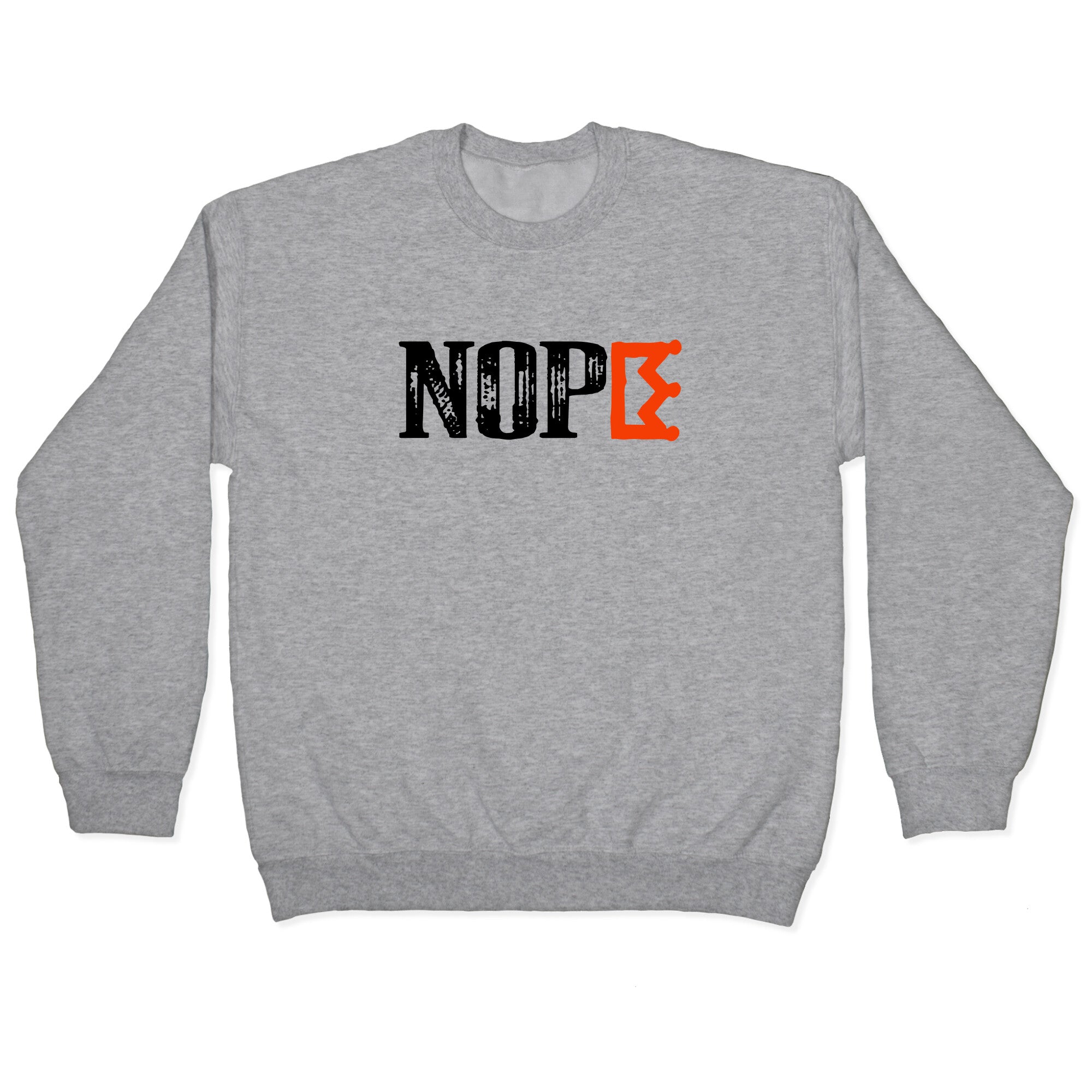 No Kings NOPE Crewneck - Adult & Kids T-Shirts, Sweatshirts & Hoodies apparel design preview 1