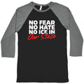 No ICE In Our State Baseball - Adult & Kids T-Shirts, Sweatshirts & Hoodies apparel design preview 1
