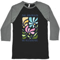 No Human Is Illegal Flowers Baseball - Adult & Kids T-Shirts, Sweatshirts & Hoodies apparel design preview 1