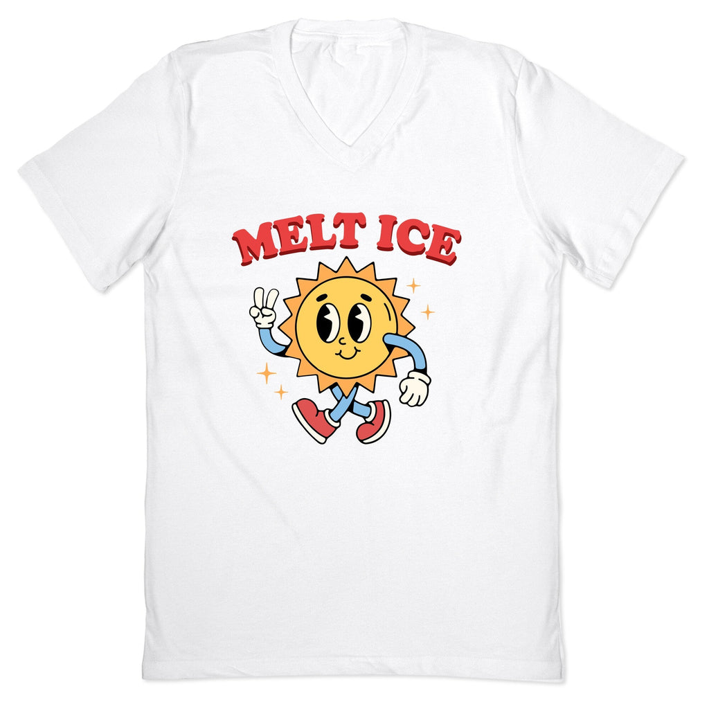 Melt ICE V-Neck - Adult & Kids T-Shirts, Sweatshirts & Hoodies apparel design preview 1