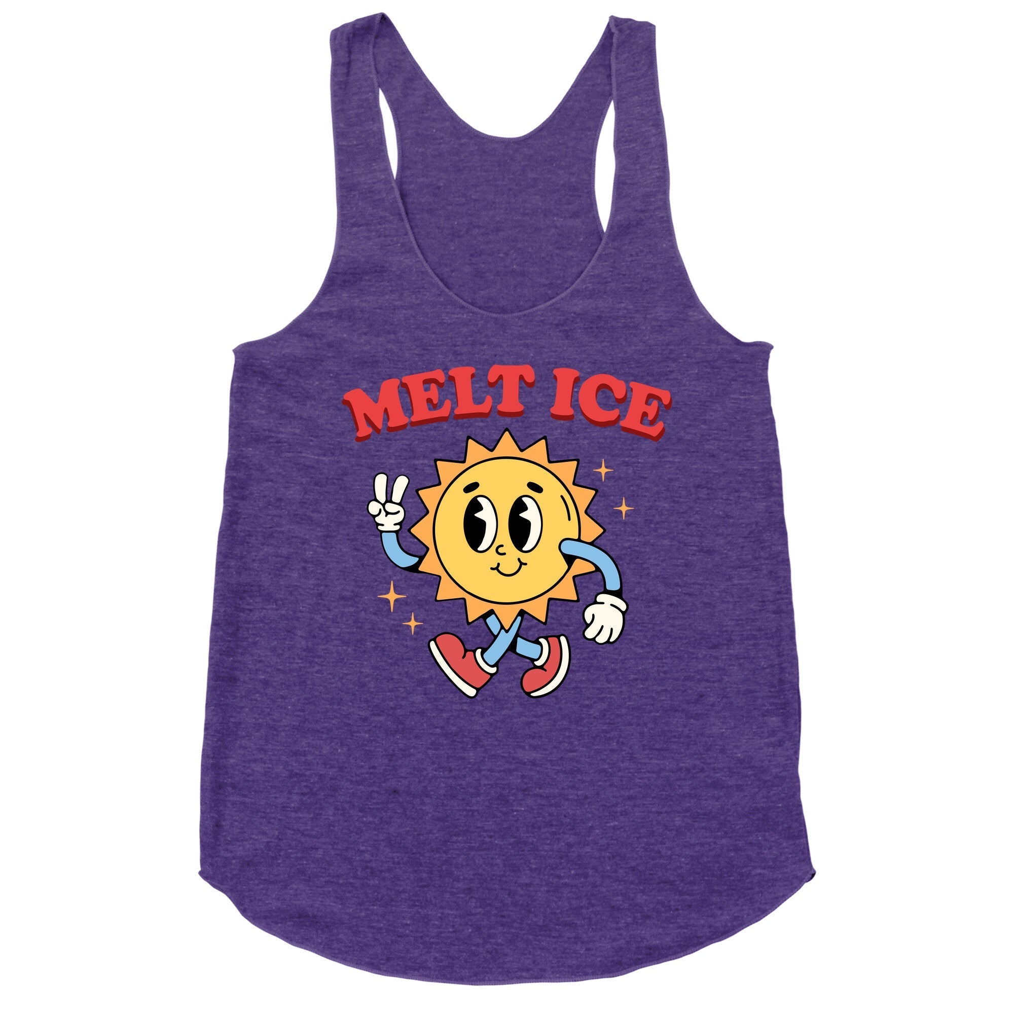 Melt ICE Racerback Tank - Adult & Kids T-Shirts, Sweatshirts & Hoodies apparel design preview 1