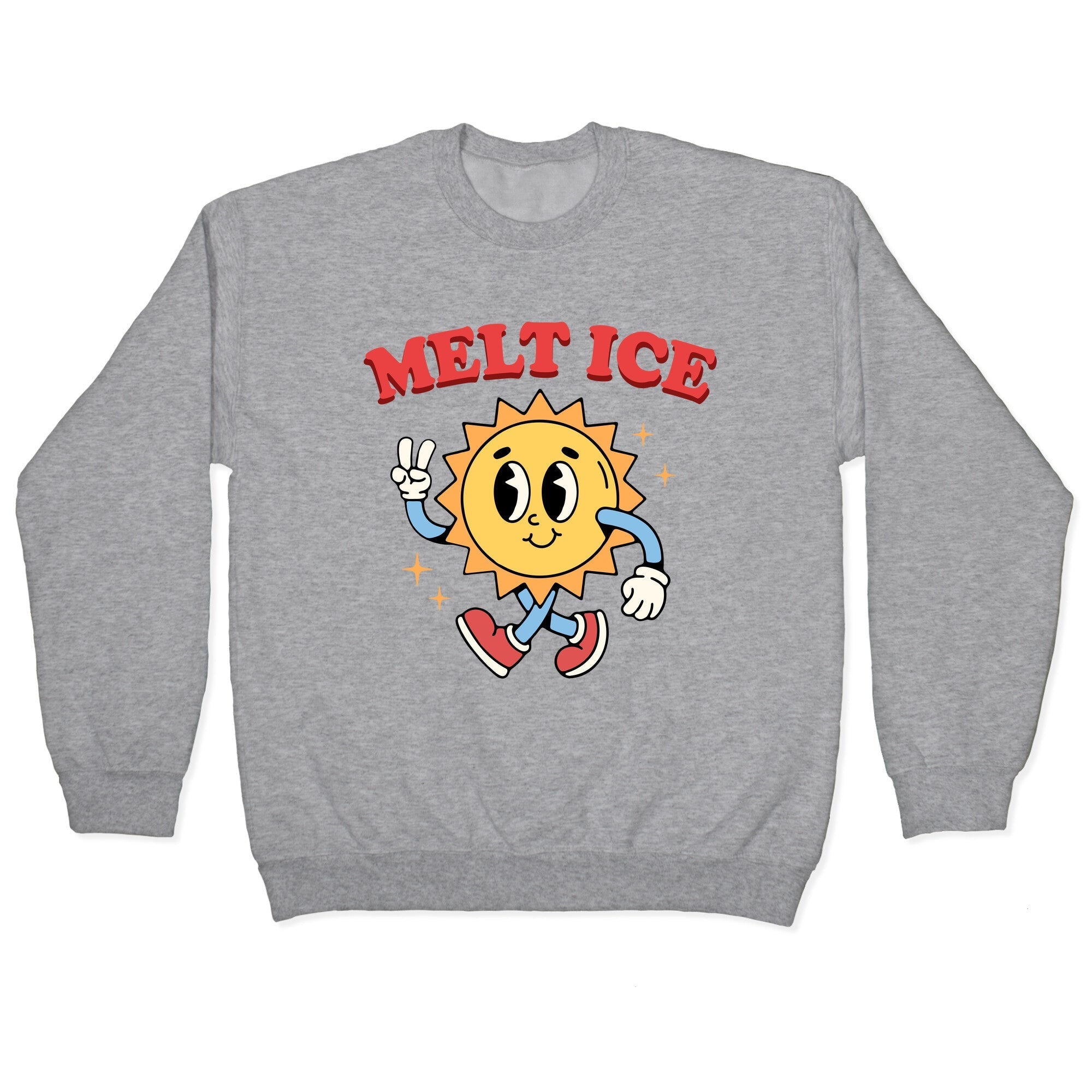 Melt ICE Crewneck - Adult & Kids T-Shirts, Sweatshirts & Hoodies apparel design preview 1