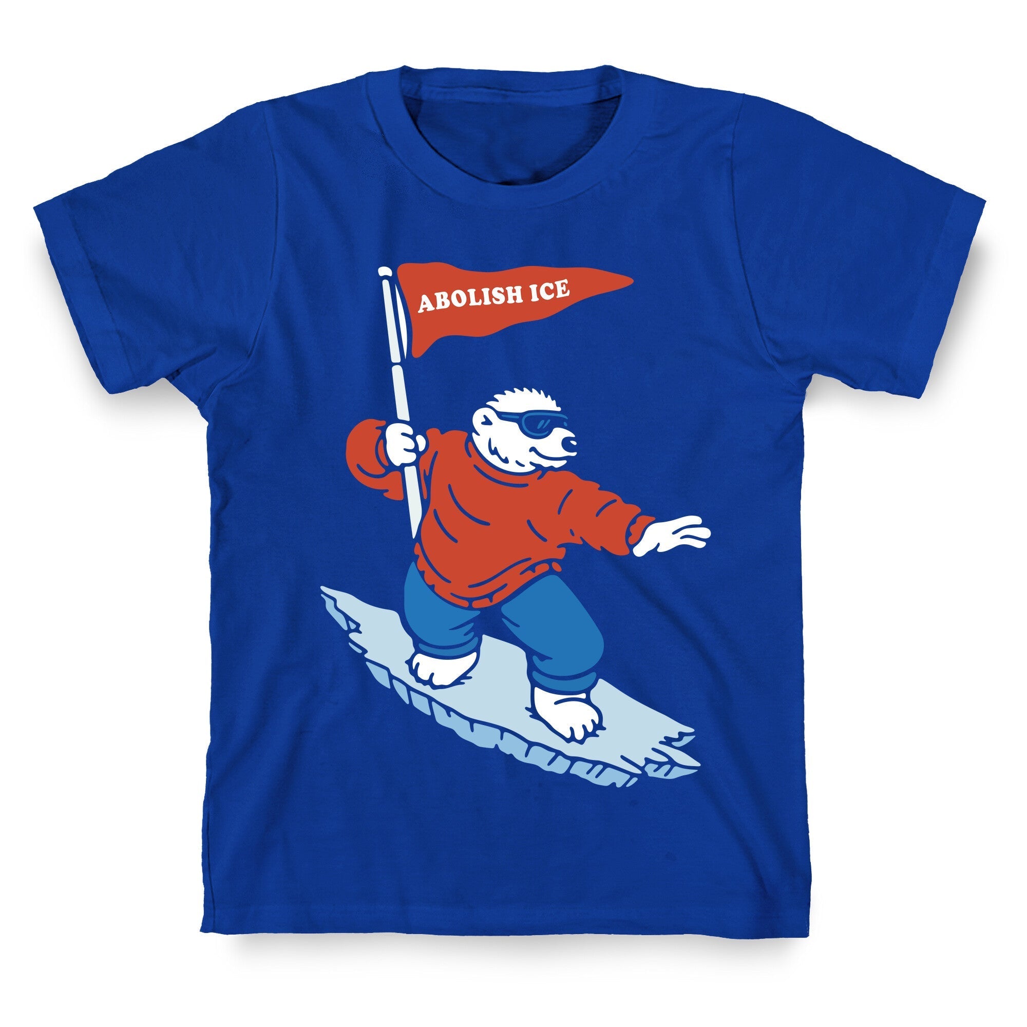 Abolish ICE Bear - Adult & Kids T-Shirts, Sweatshirts & Hoodies apparel design preview 1
