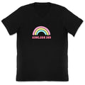 Abolish ICE Rainbow V-Neck - Adult & Kids T-Shirts, Sweatshirts & Hoodies apparel design preview 1
