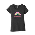 Abolish ICE Rainbow Womens Triblend - Adult & Kids T-Shirts, Sweatshirts & Hoodies apparel design preview 1