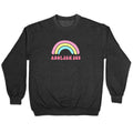 Abolish ICE Rainbow Crewneck - Adult & Kids T-Shirts, Sweatshirts & Hoodies apparel design preview 1