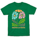 Chinga La Migra Flower - Adult & Kids T-Shirts, Sweatshirts & Hoodies apparel design preview 1