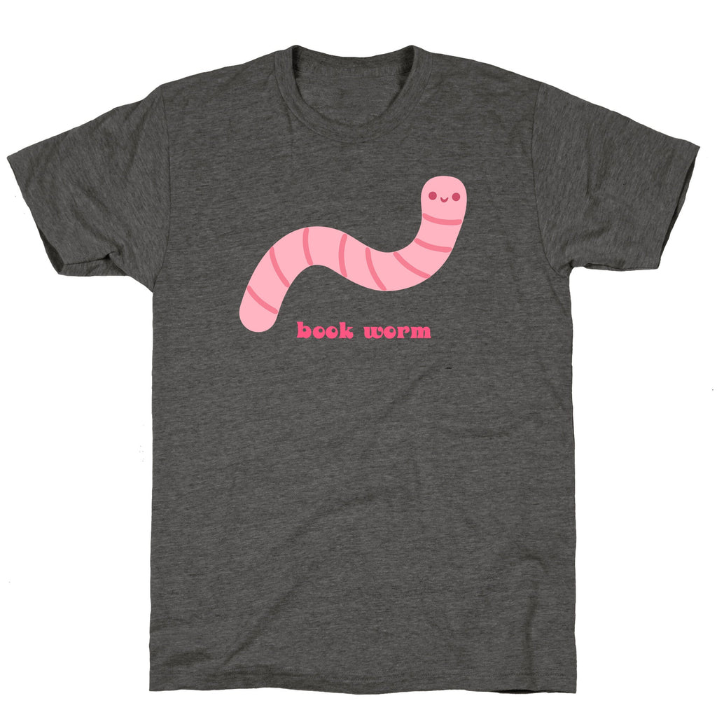 Book Worm Unisex Triblend - Adult & Kids T-Shirts, Sweatshirts & Hoodies apparel design preview 1