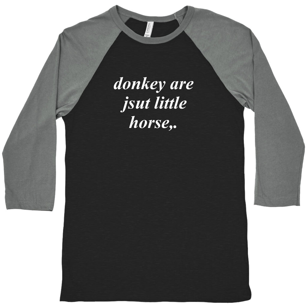 Donkey Baseball - Adult & Kids T-Shirts, Sweatshirts & Hoodies apparel design preview 1