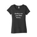 Donkey Womens Triblend - Adult & Kids T-Shirts, Sweatshirts & Hoodies apparel design preview 1