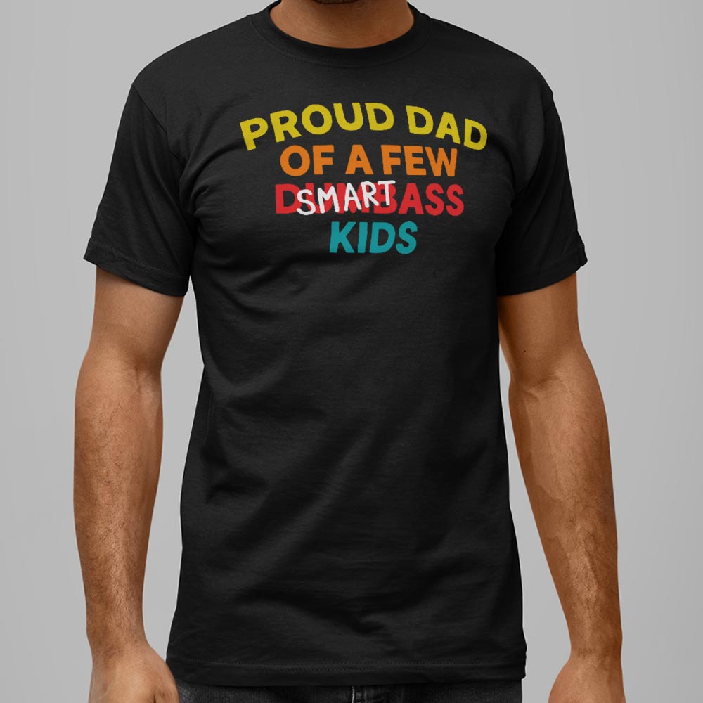 Proud Dad Full Color - Adult & Kids T-Shirts, Sweatshirts & Hoodies apparel design preview 1