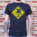 Pterosaur Warning - Adult & Kids T-Shirts, Sweatshirts & Hoodies apparel design preview 1