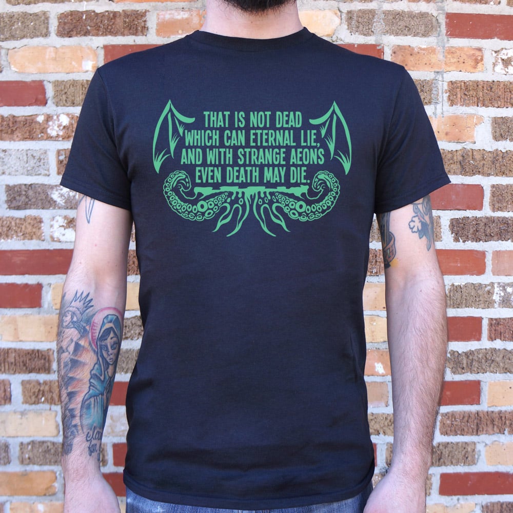 Quoth The Necronomicon - Adult & Kids T-Shirts, Sweatshirts & Hoodies apparel design preview 1