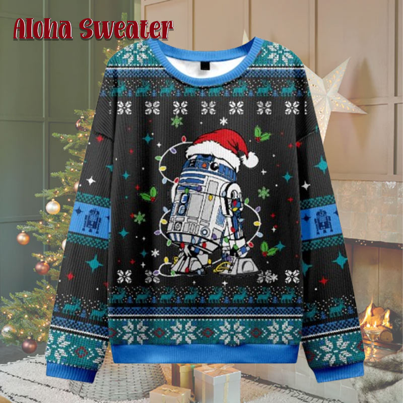 Friends Robot Holiday Ugly Christmas Sweater - Holiday Gift product image 5