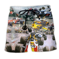 Racing Car Too Fast Trendy Aloha Hawaiian Beach - Adult & Kids T-Shirts, Sweatshirts & Hoodies apparel design preview 1