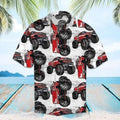 Red Car Pattern Trucker Theme Joy Corners Hawaiian - Adult & Kids T-Shirts, Sweatshirts & Hoodies apparel design preview 1
