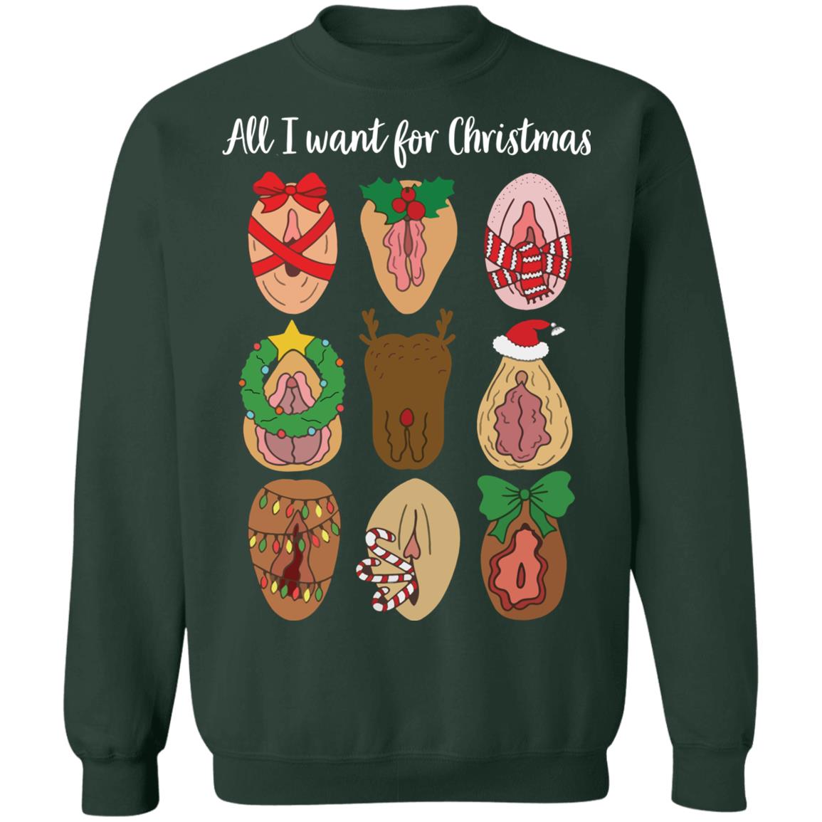 Vagina All I want for Christmas Sweater - Holiday Gift product image 4