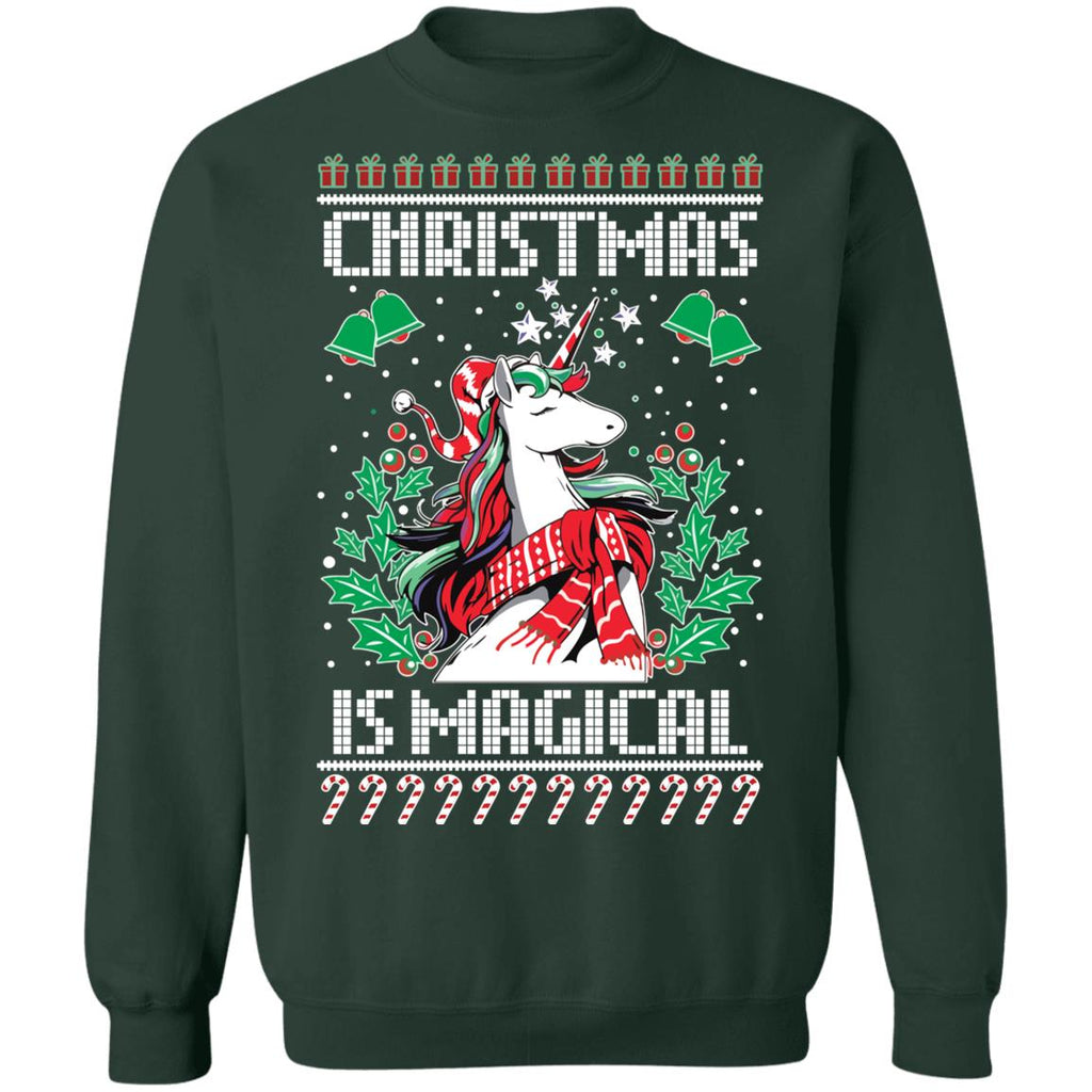 Unicorn Christmas is magical Christmas Sweater - Holiday Gift product image 4