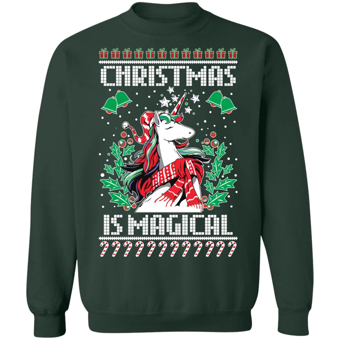 Unicorn Christmas is magical Christmas Sweater - Holiday Gift product image 4
