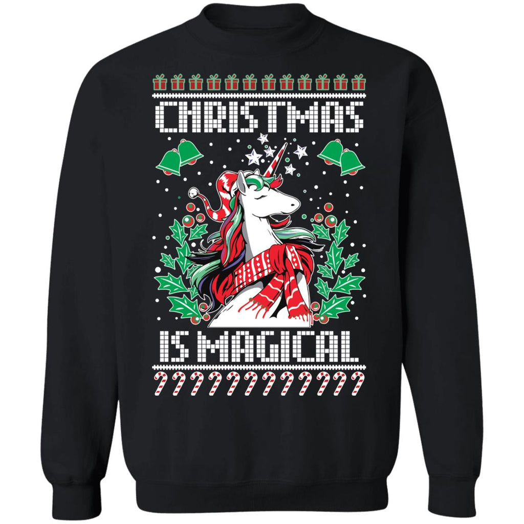 Unicorn Christmas is magical Christmas Sweater - Holiday Gift product image 2