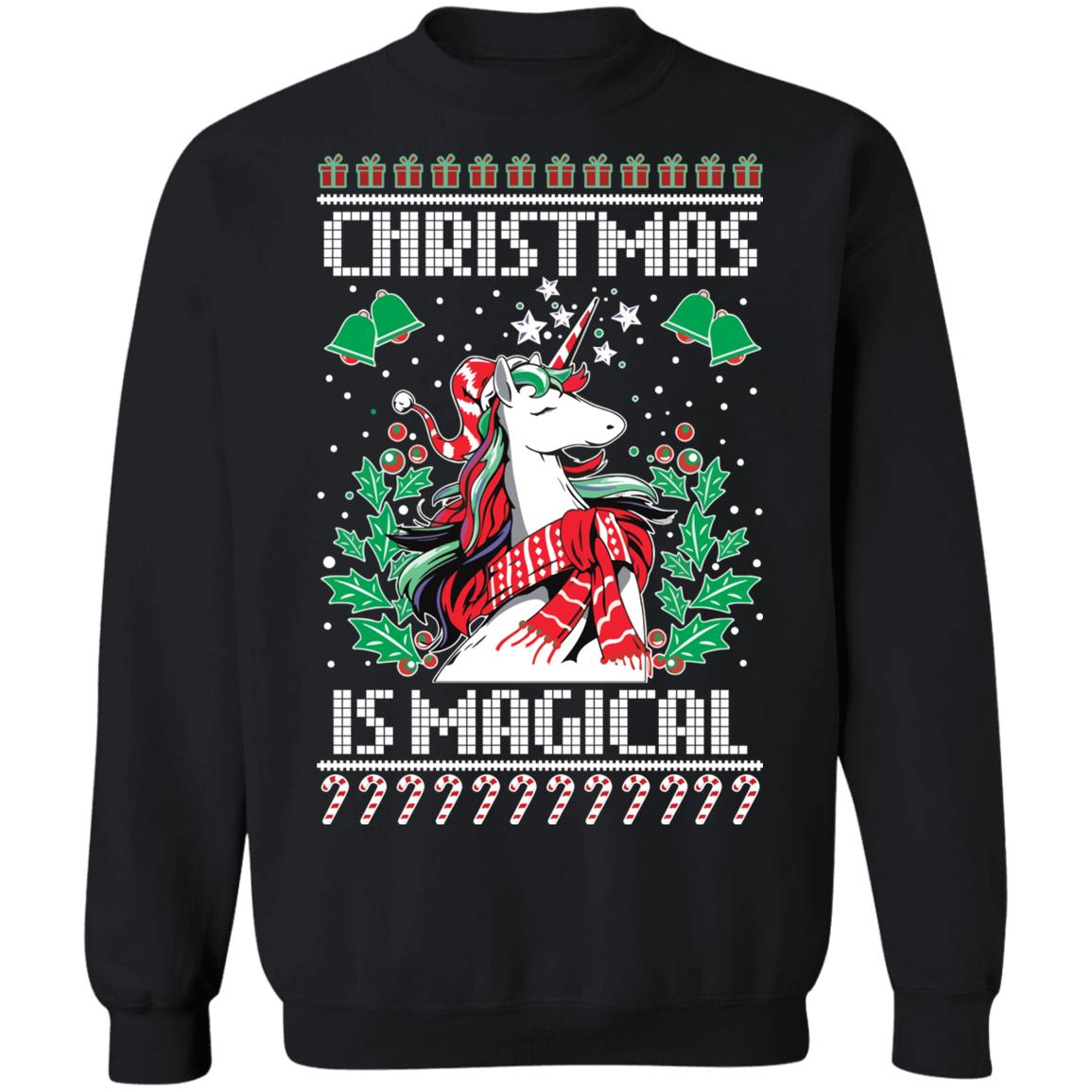 Unicorn Christmas is magical Christmas Sweater - Holiday Gift product image 2