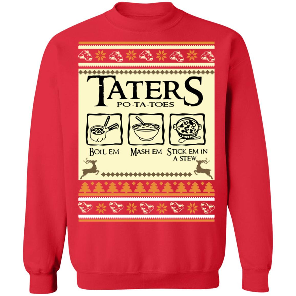 Taters potatoes Christmas Sweater - Holiday Gift product image 4