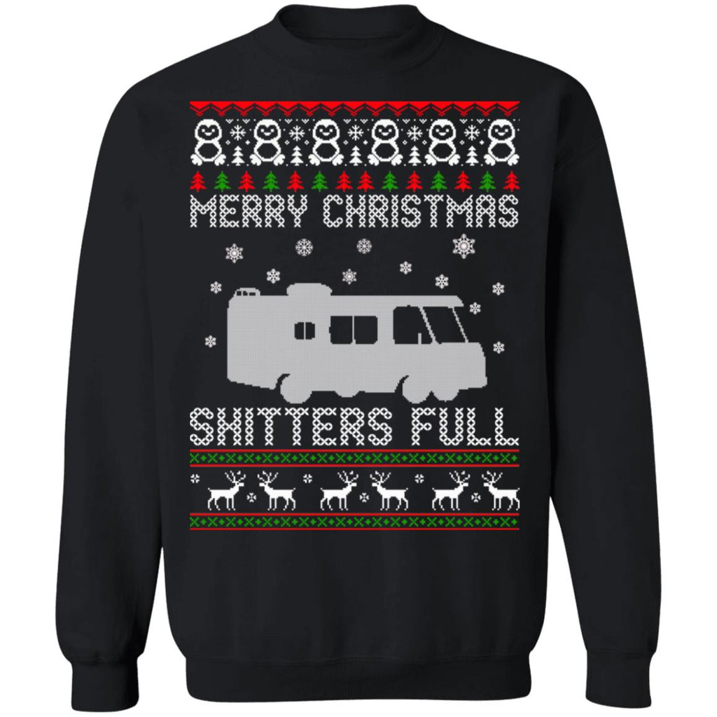 Merry Christmas shitters full Christmas Sweater - Holiday Gift product image 2
