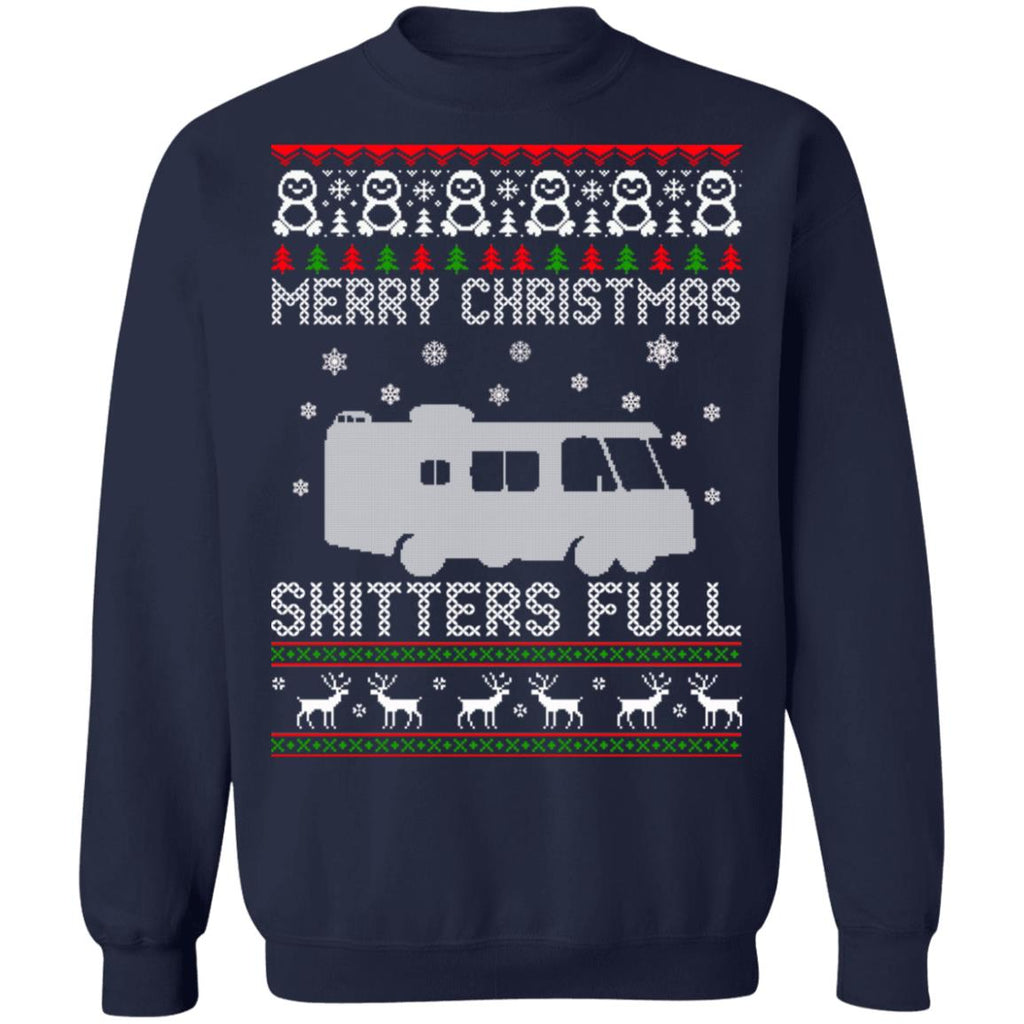 Merry Christmas shitters full Christmas Sweater - Holiday Gift product image 3
