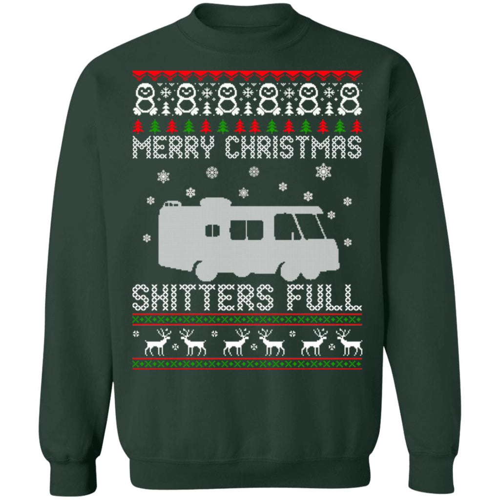 Merry Christmas shitters full Christmas Sweater - Holiday Gift product image 4
