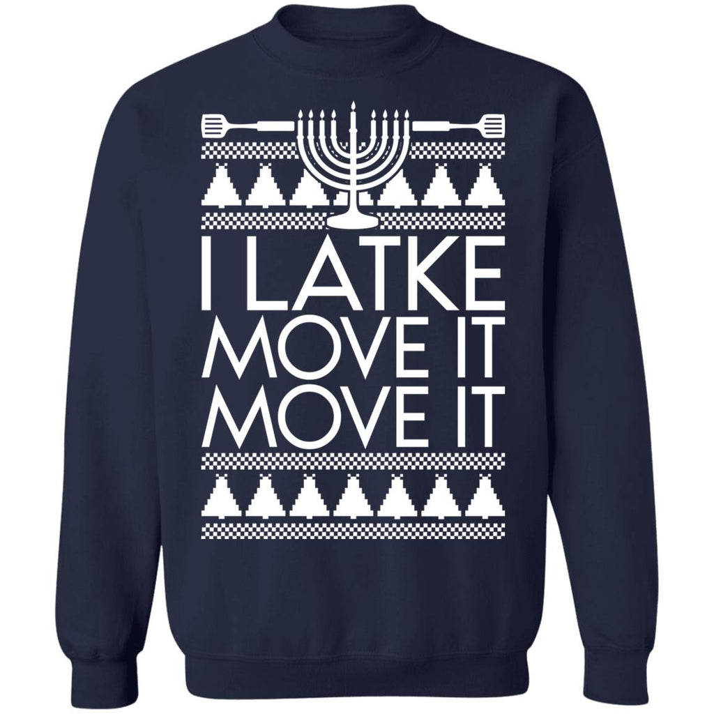 I latke move it Christmas Sweater - Holiday Gift product image 3