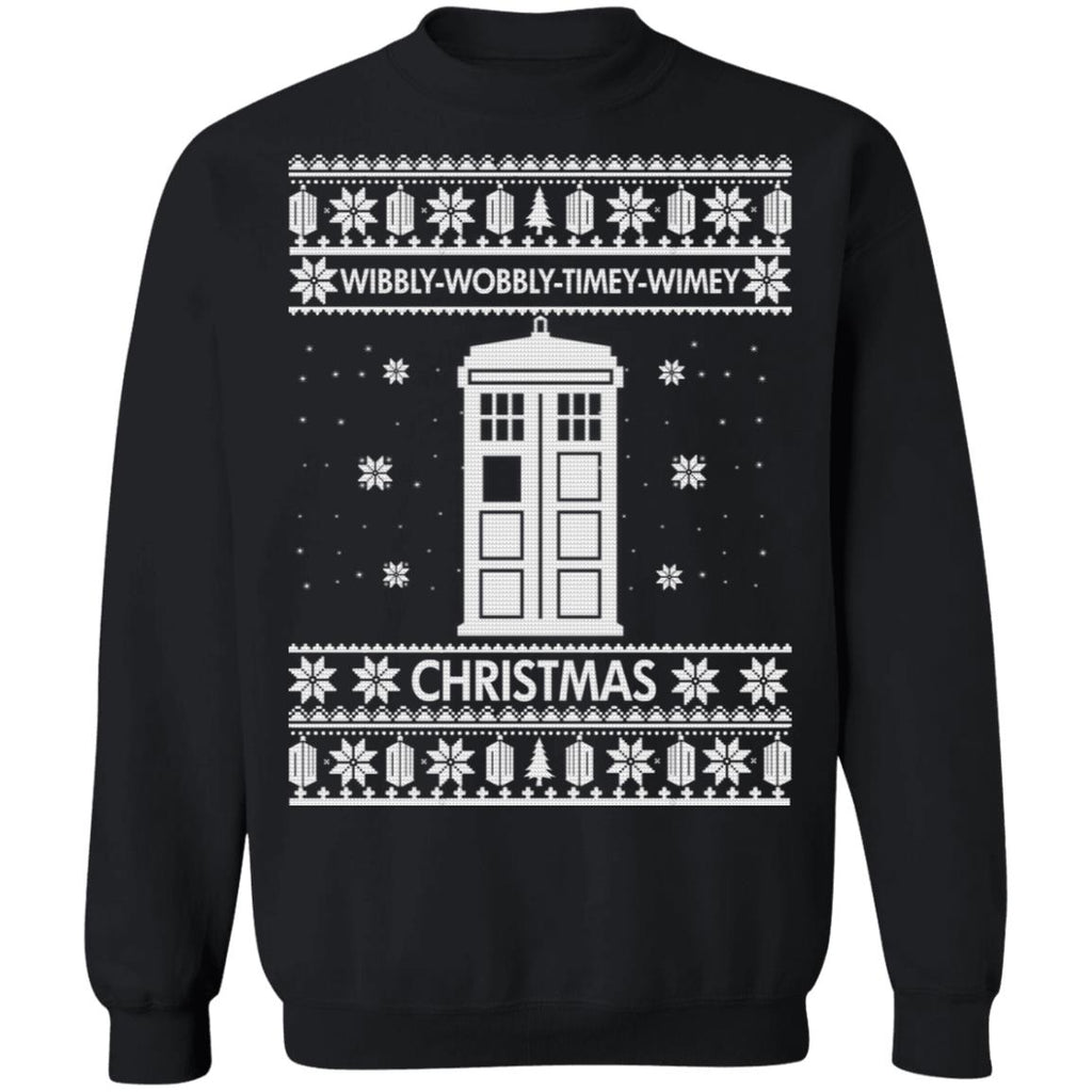 Wibbly wobbly timey wimey Christmas Sweater - Holiday Gift product image 2