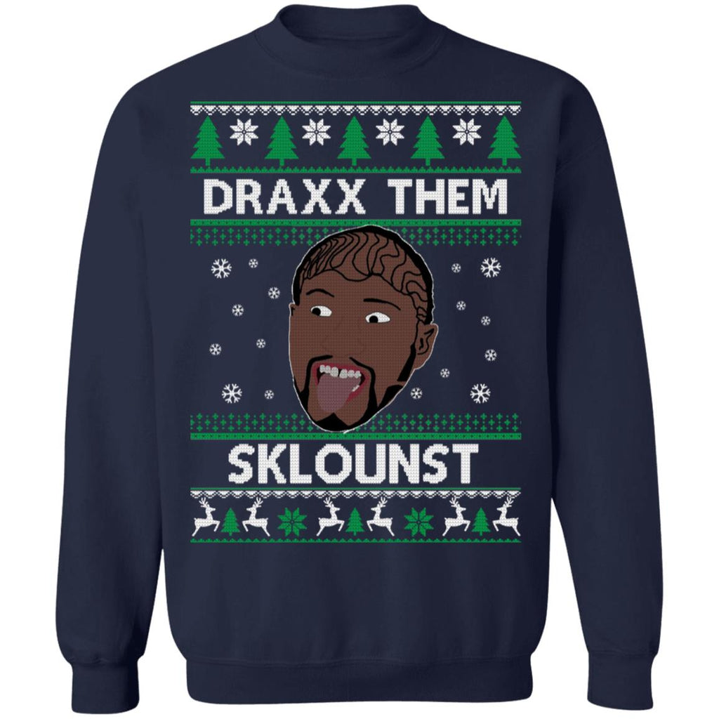 Draxx them sklounst Christmas Sweater - Holiday Gift product image 4