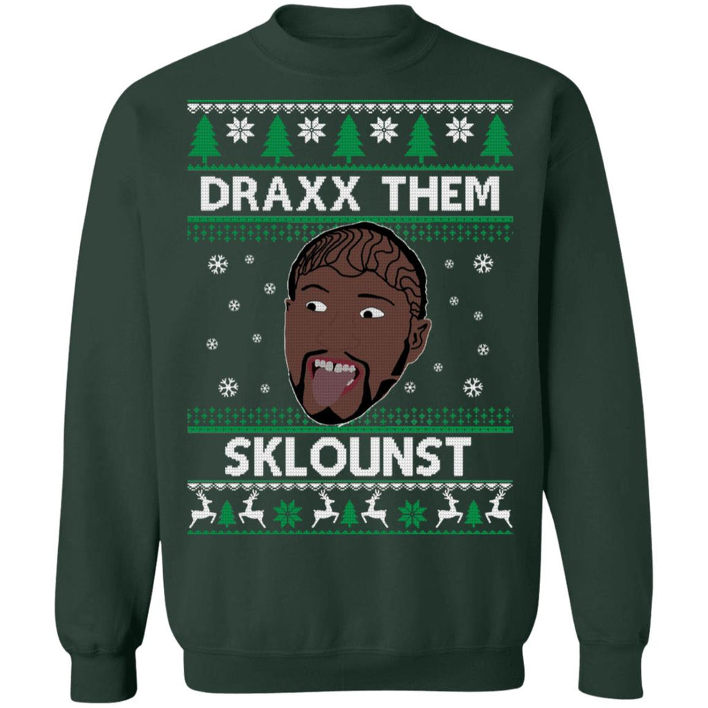 Draxx them sklounst Christmas Sweater - Holiday Gift product image 3