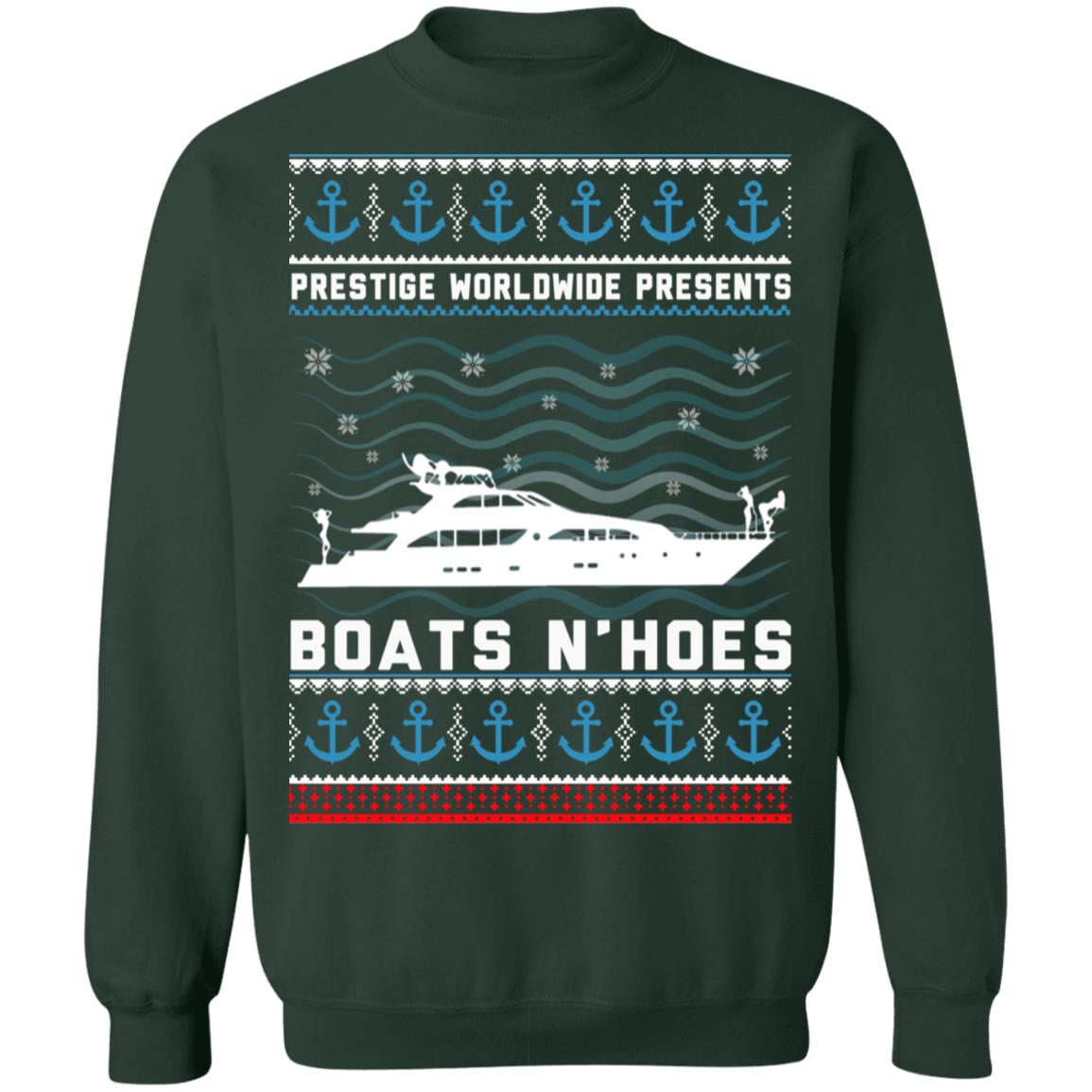 Prestige worldwide presents boats n hose Christmas Sweater - Holiday Gift product image 4