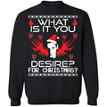 Lucifer what is it you desire for Christmas Sweater - Holiday Gift product image 2