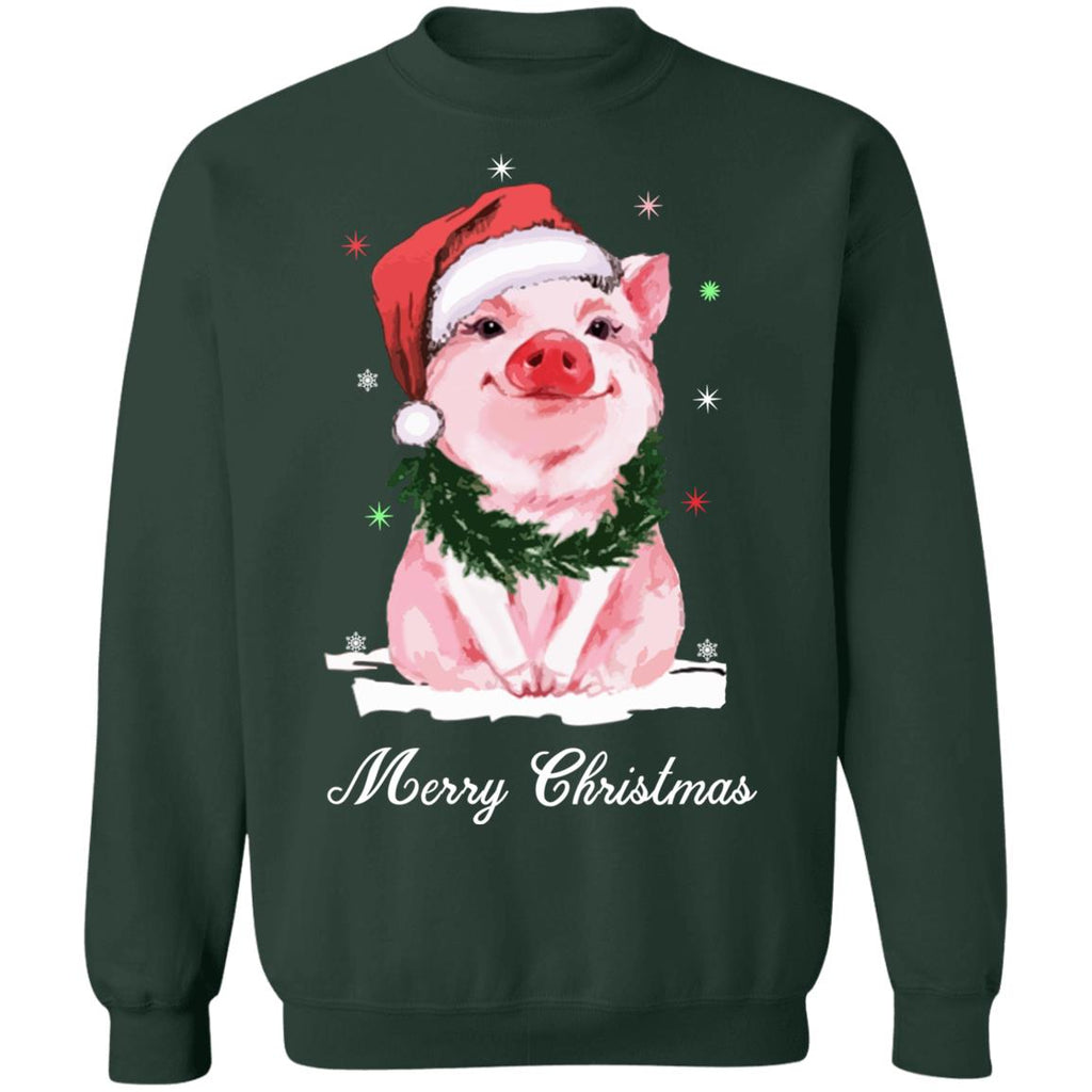 Pig baby merry Christmas Sweater - Holiday Gift product image 4