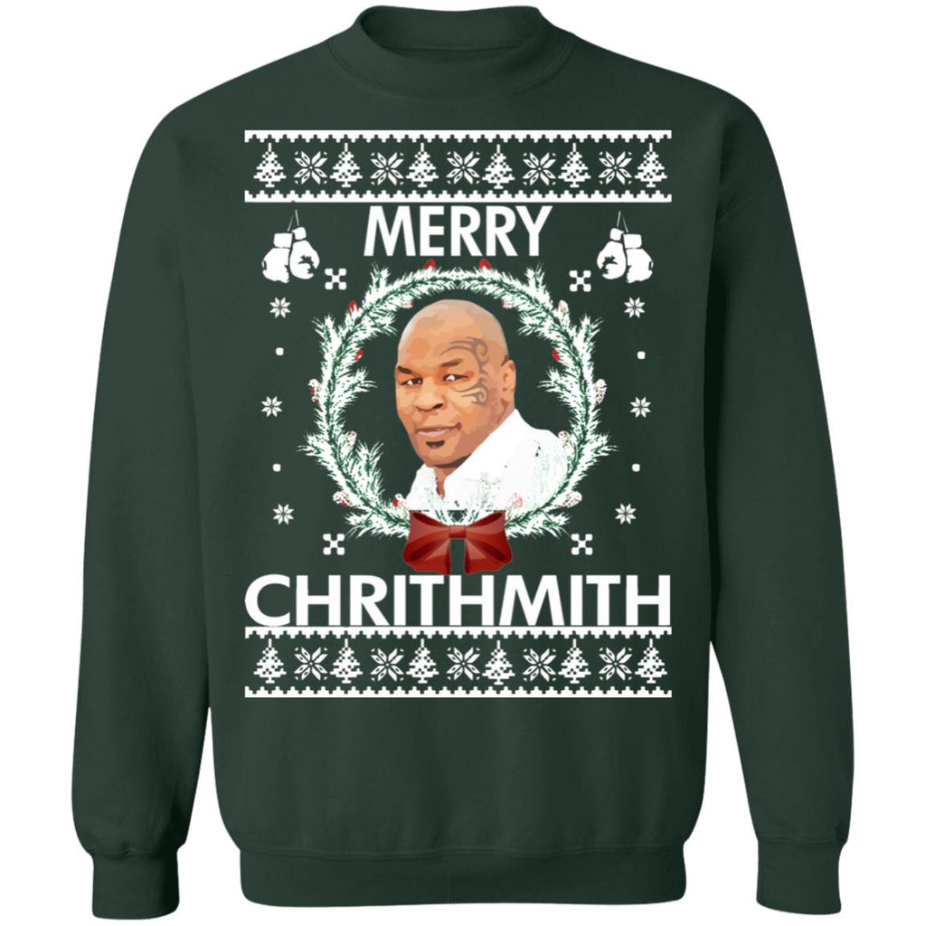 Mike Tyson merry chrithmith Christmas Sweater - Holiday Gift product image 4